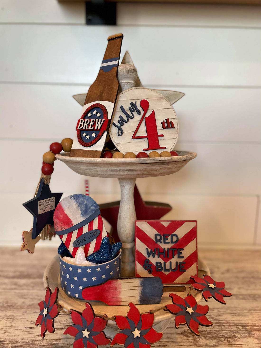 Fourth of July Tiered Tray Kit