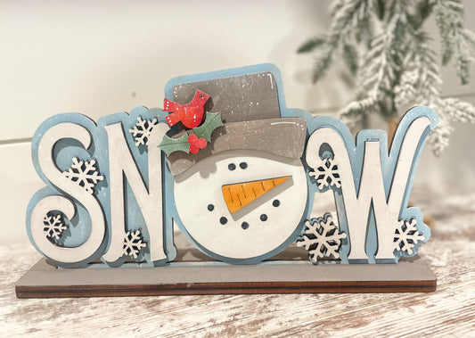 Snow Shelf Sitter DIY Kit