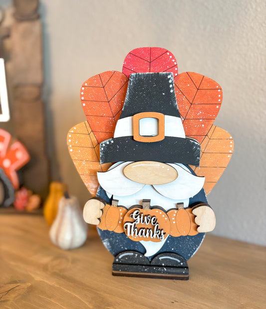 Turkey DIY Gnome Shelf Sitter