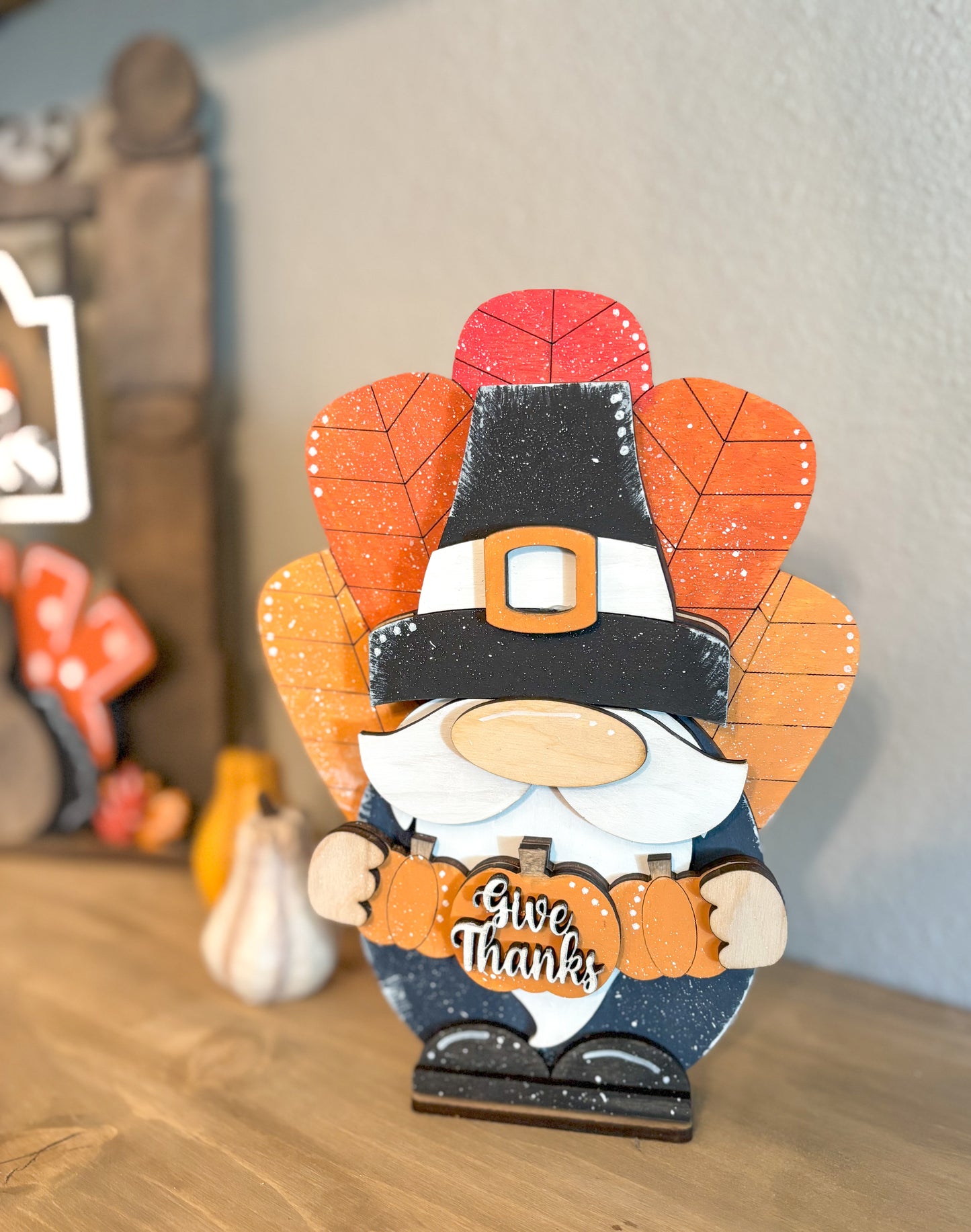 Turkey DIY Gnome Shelf Sitter