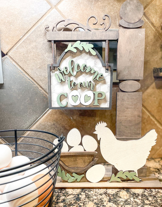 Chicken Coop DIY Post Interchangeable