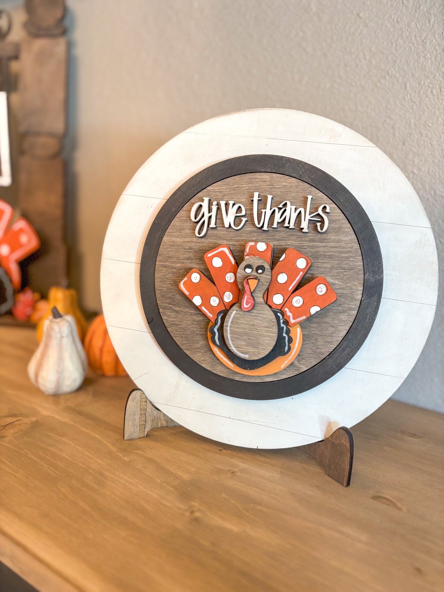 Give Thanks DIY Interchangeable Round Attachment