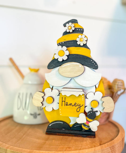 Honey Bee DIY Gnome Shelf Sitter