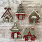 Whimsical Christmas Houses DIY Kit