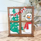 Snowman Window Scene DIY Kit