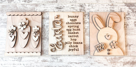 Easter Trio Signs DIY Kit