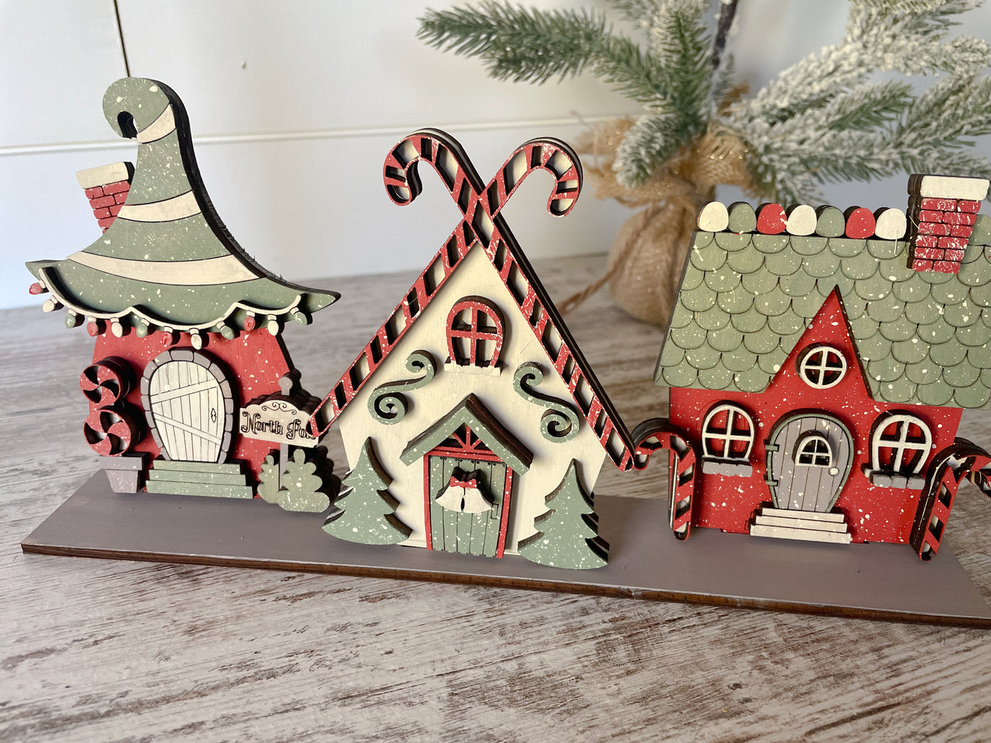 Whimsical Christmas Houses DIY Kit