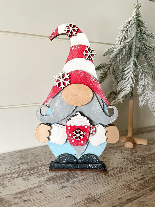 Hot Cocoa DIY Gnome Shelf Sitter