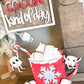 Hot Cocoa DIY Post Interchangeable